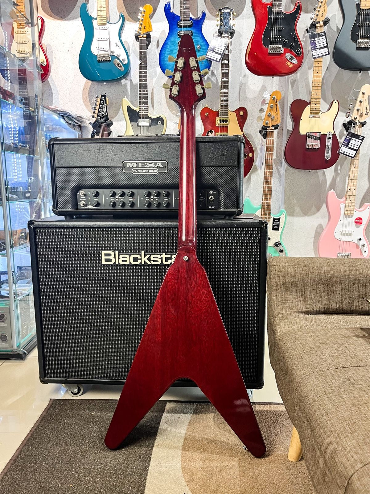 Gibson Flying V Wine Red
