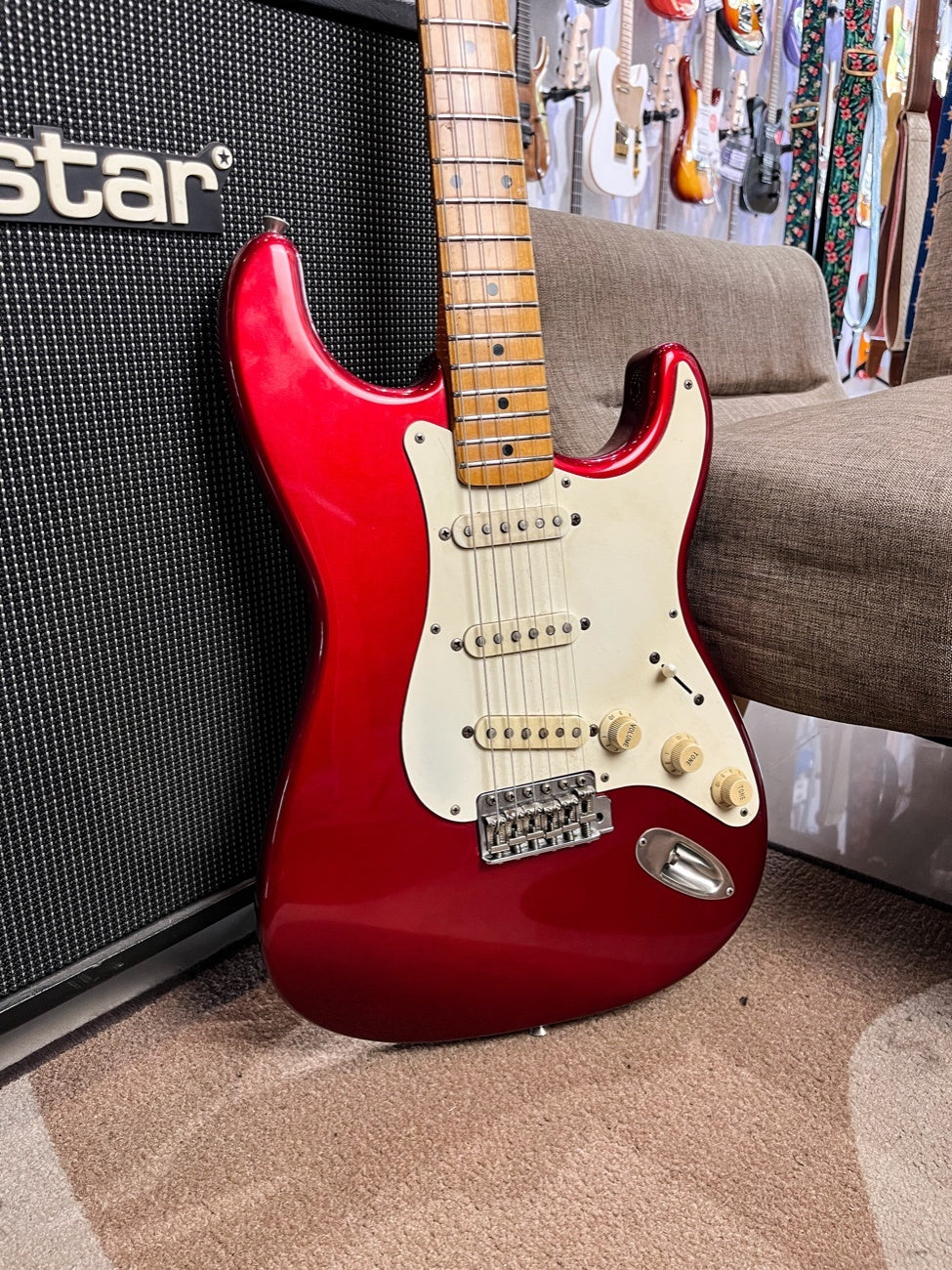 Fender Stratocaster ST57 Candy Apple Red