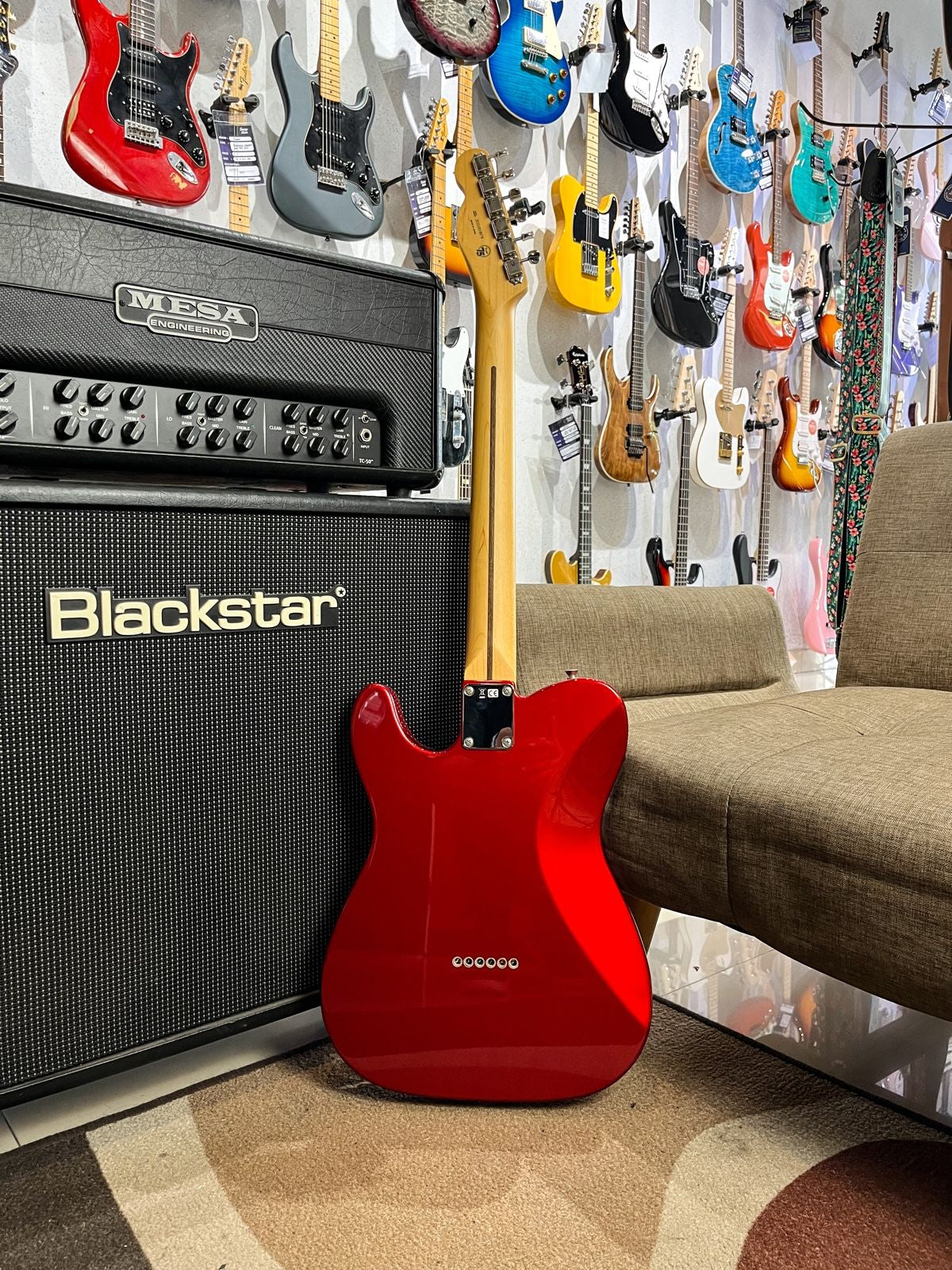 Fender Telecaster Hybrid II Candy Apple Red