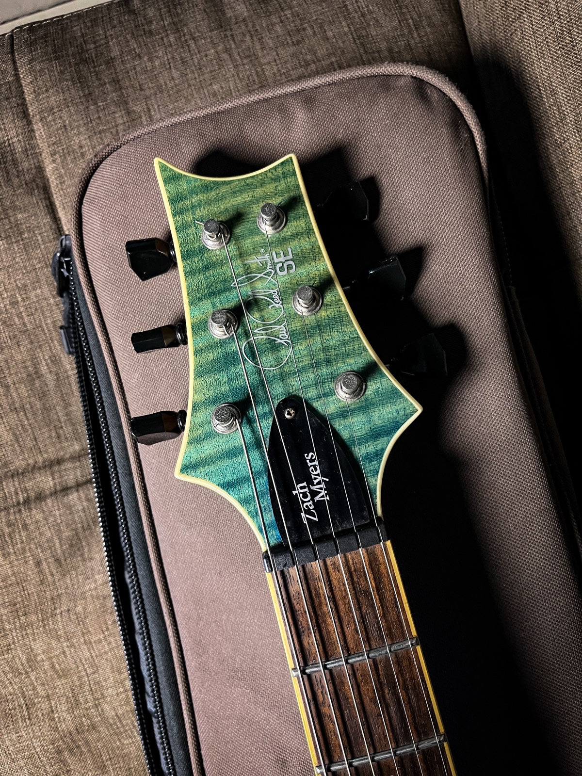 Prs SE Signature Zach Myers Blue Upgrade CTS Pots & Treble Bleed