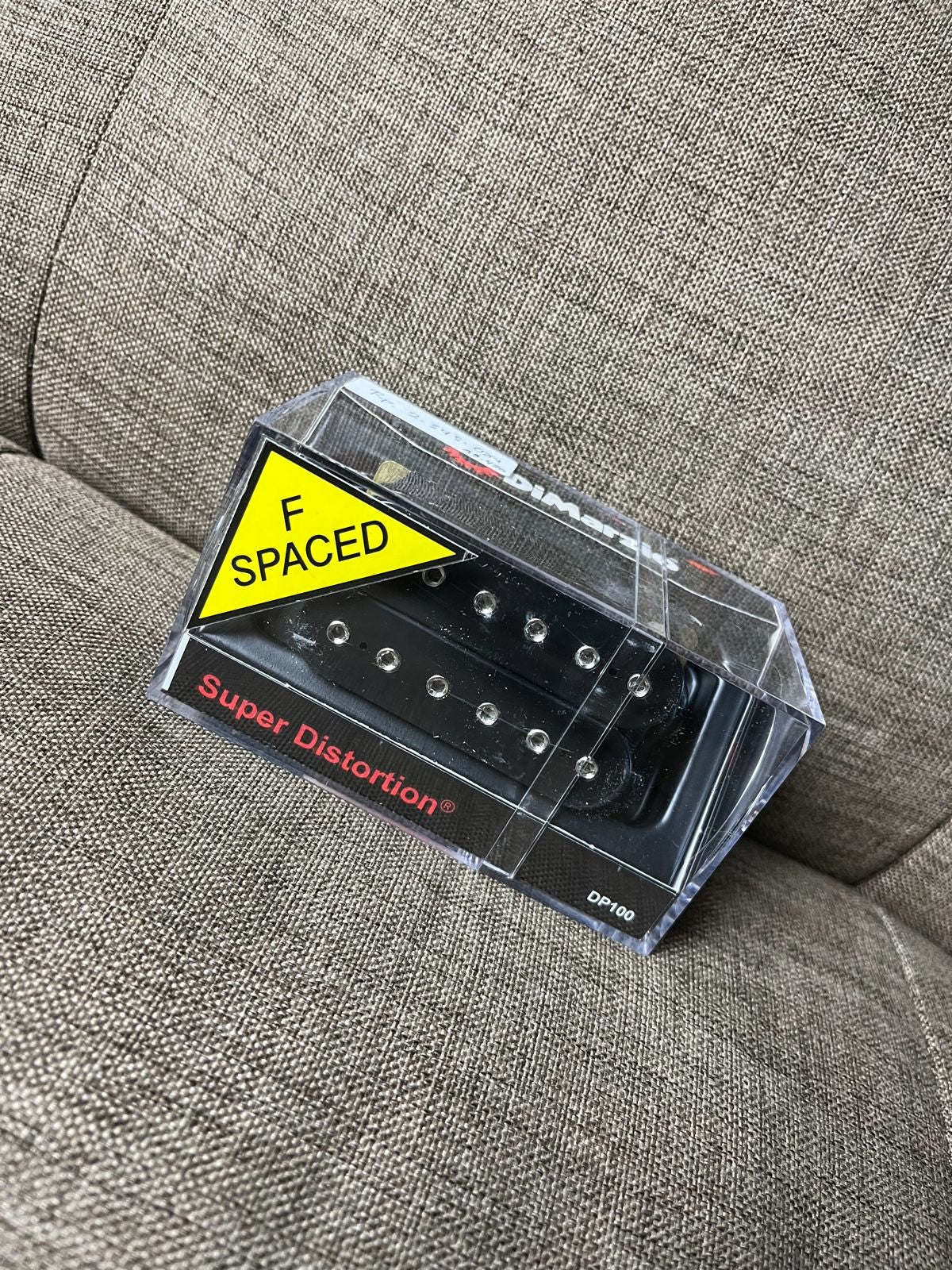 Dimarzio DP100FBK SUPER DISTORTION guitar pickup F-SPCD BK