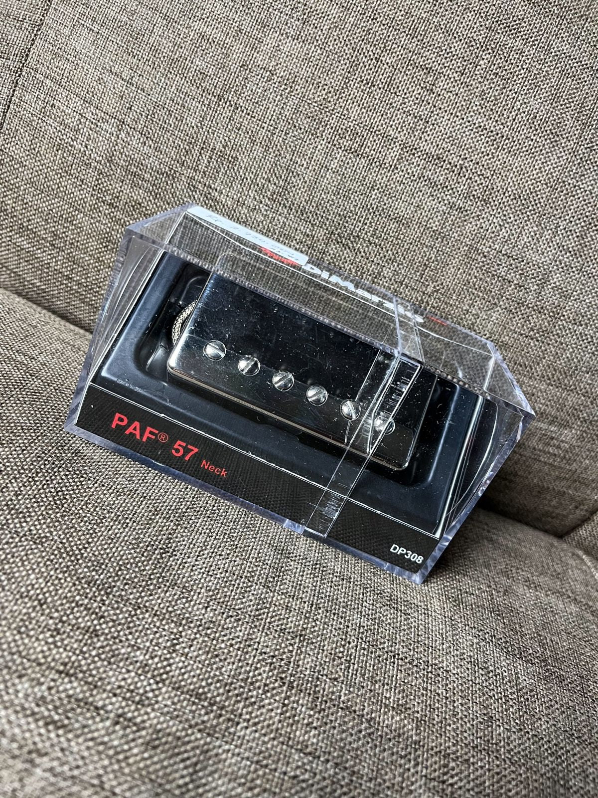Dimarzio DP308N PAF 57 neck guitar pickup nickle cover