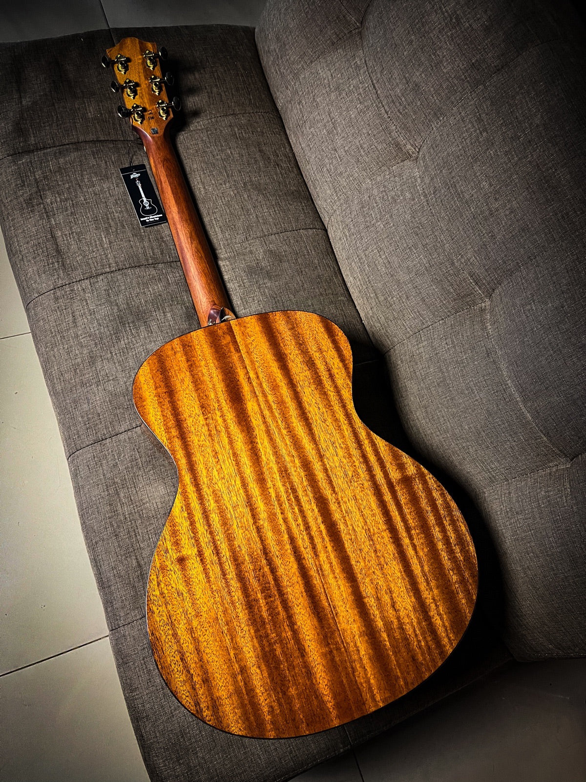 BROMD GRAND-AUDITORIUM FISHMAN SONITONE PICKUPS STEM, TOP VINTAGE TONE W/ HEAVY DURKEAG, NATURAL