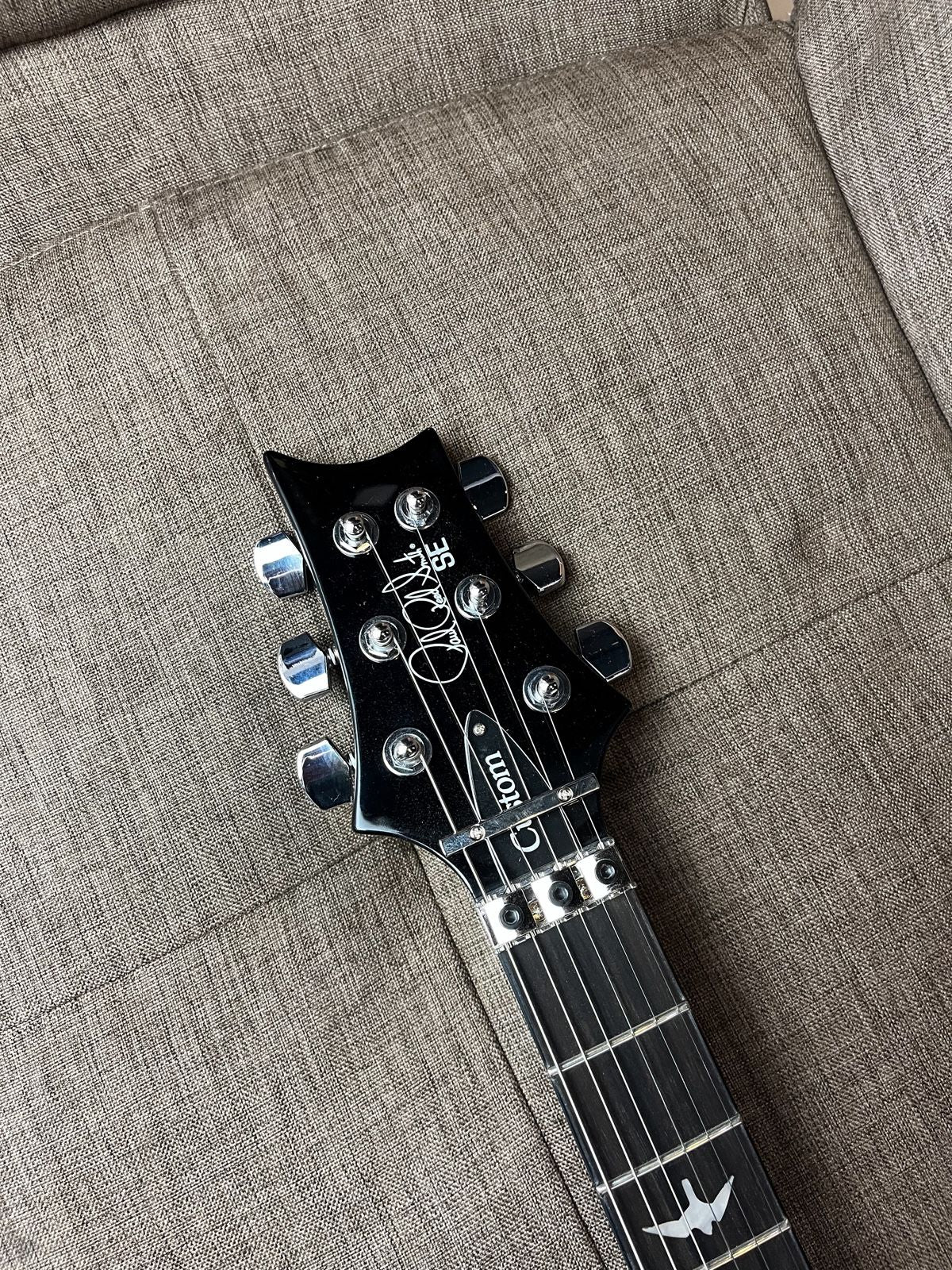 PRS SE CUSTOM 24 FLOYD ROSE CHARCOAL BURST