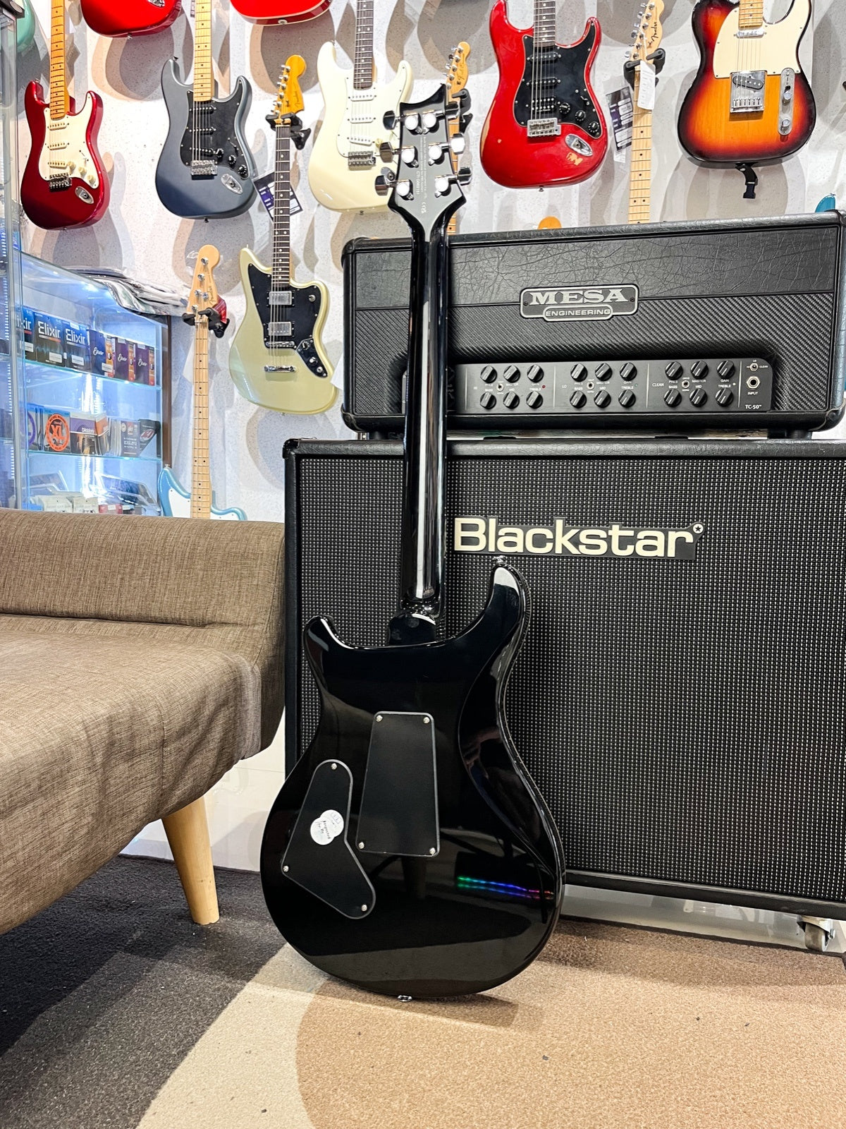 PRS SE CUSTOM 24 FLOYD ROSE CHARCOAL BURST