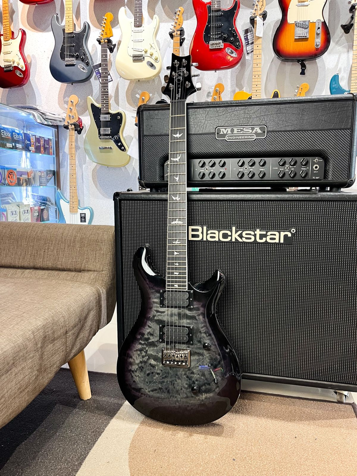 PRS SE MARK HOLCOMB BURST