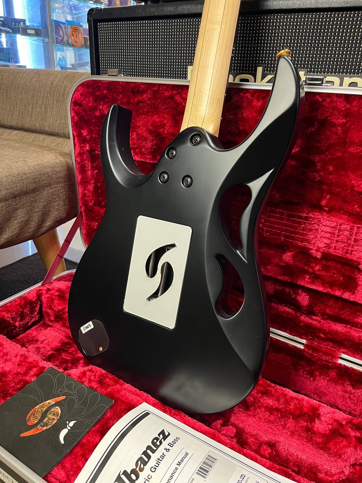 IBANEZ PIA STEVE VAI ONYX BLACK