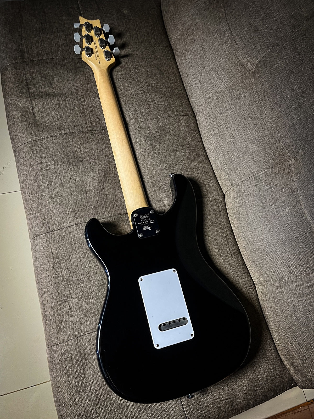 Prs SE Silversky Black Piano