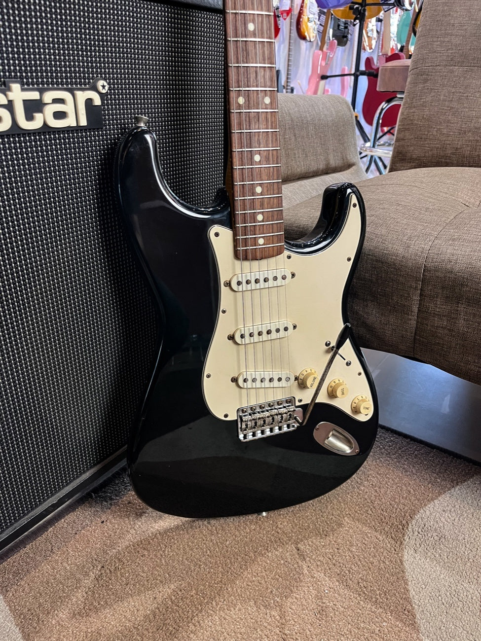 Fender Stratocaster ST 62 TX Black Japan