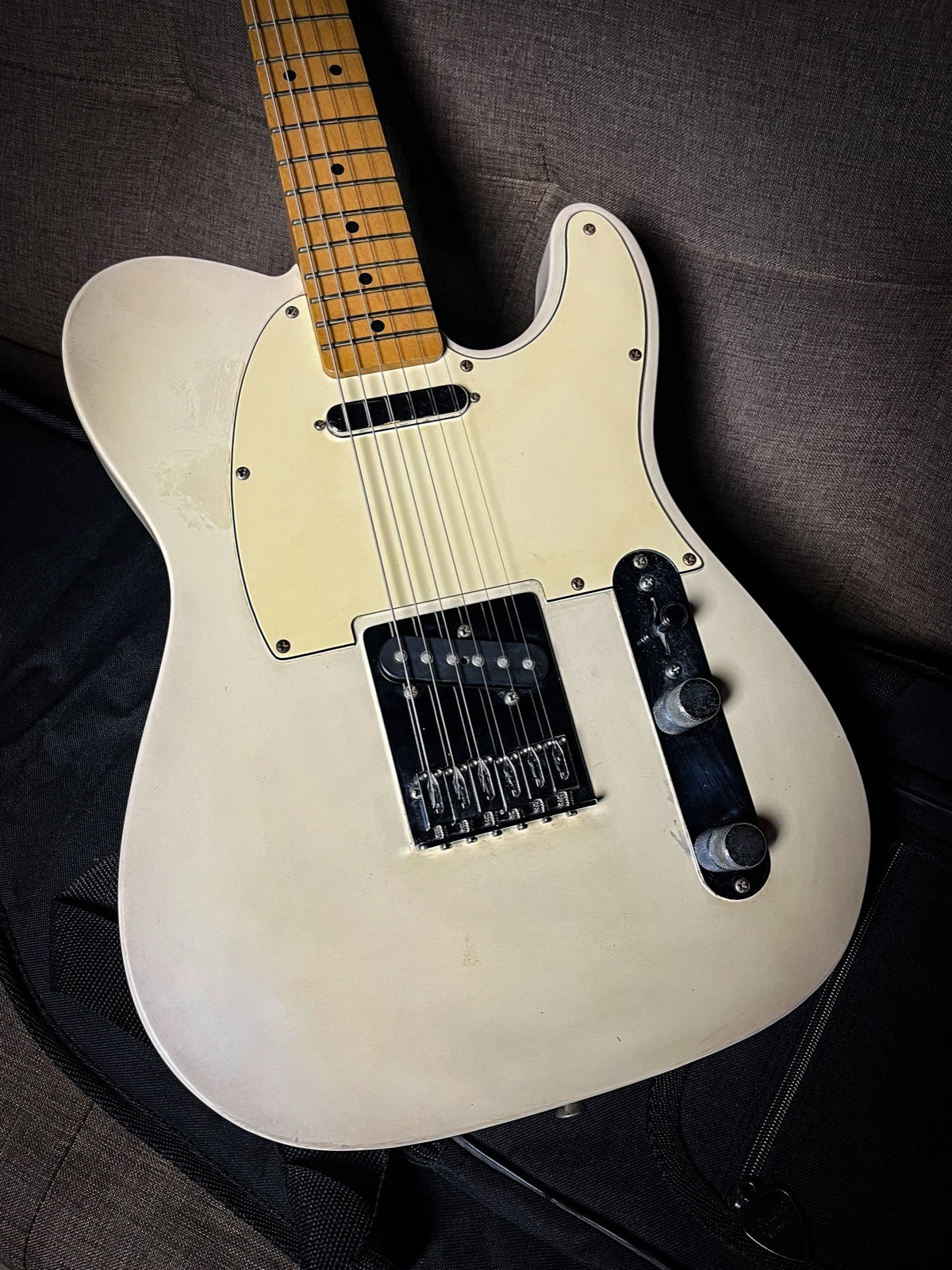 Fender Telecaster Standard Mexico Olympic White Player Condition