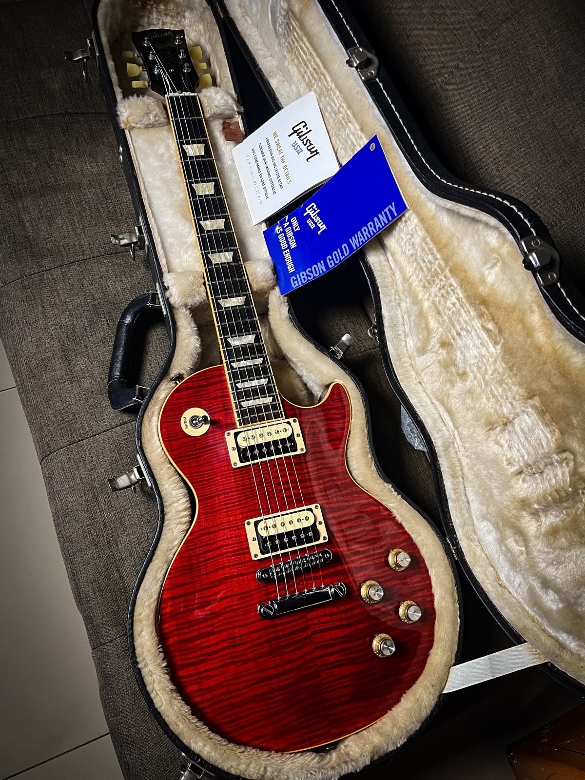 Gibson Lespaul Slash Rosso Corsa Limited Edition