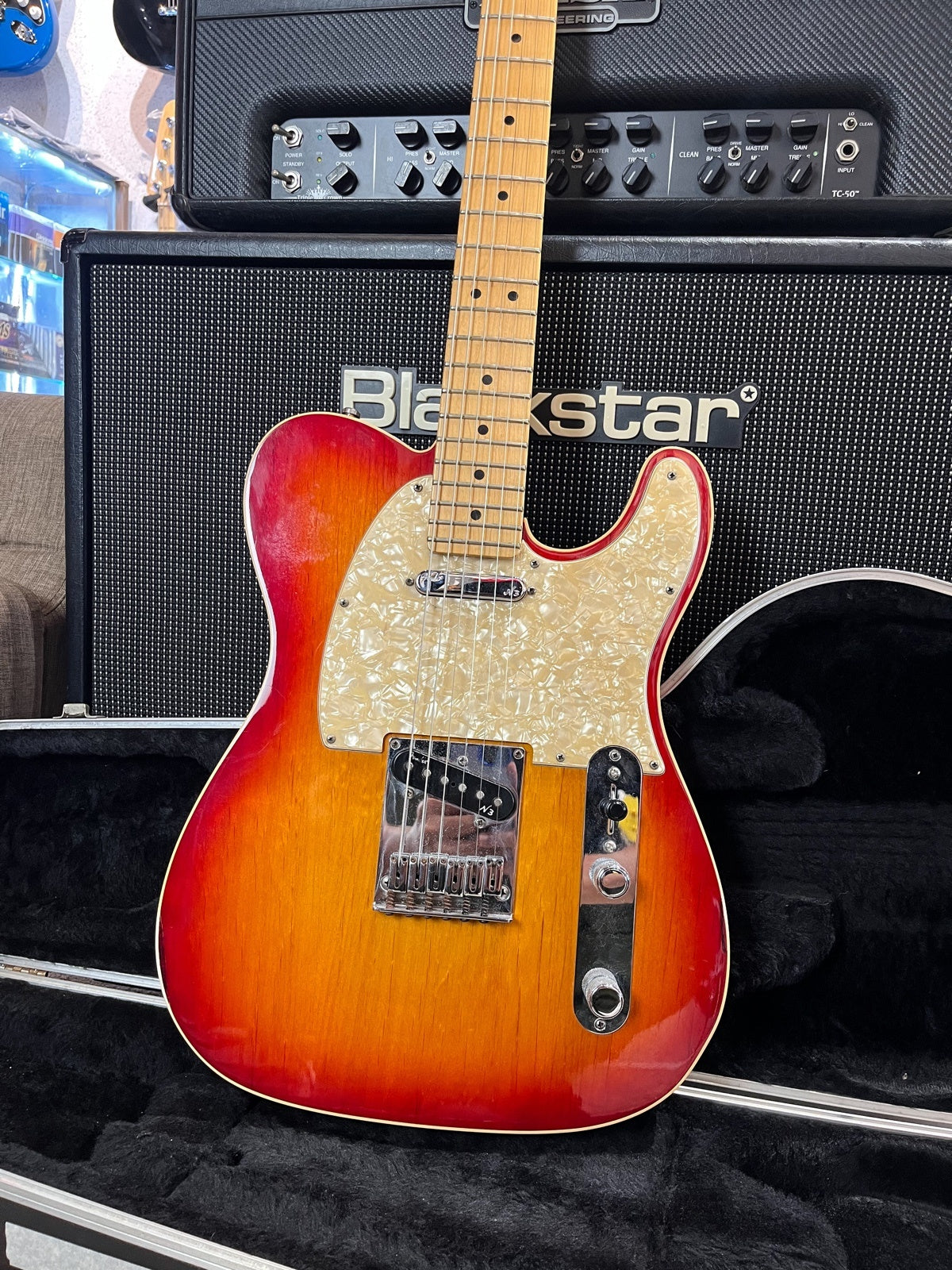 TELECASTER AMERICAN DELUXE SIENNA SUNBURST