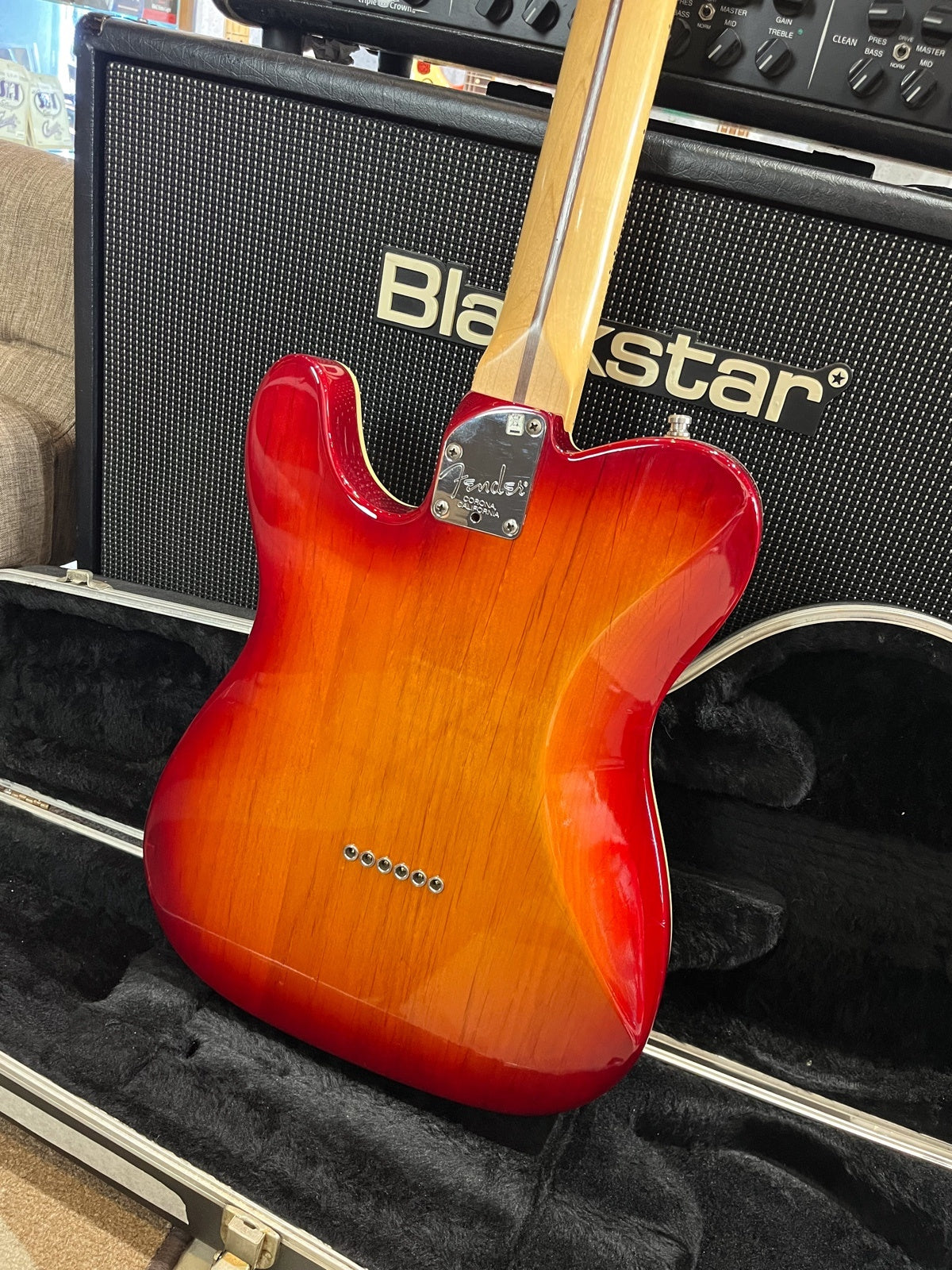 TELECASTER AMERICAN DELUXE SIENNA SUNBURST