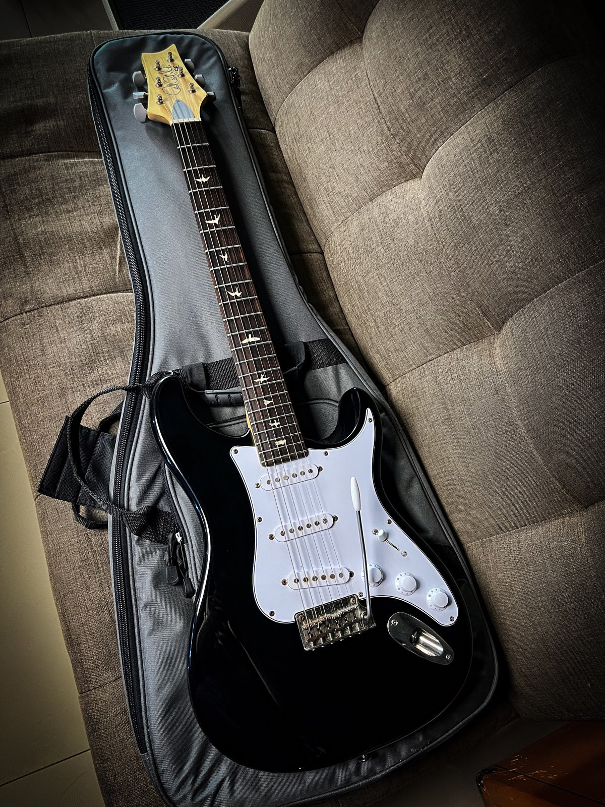 Prs SE Silversky Black Piano