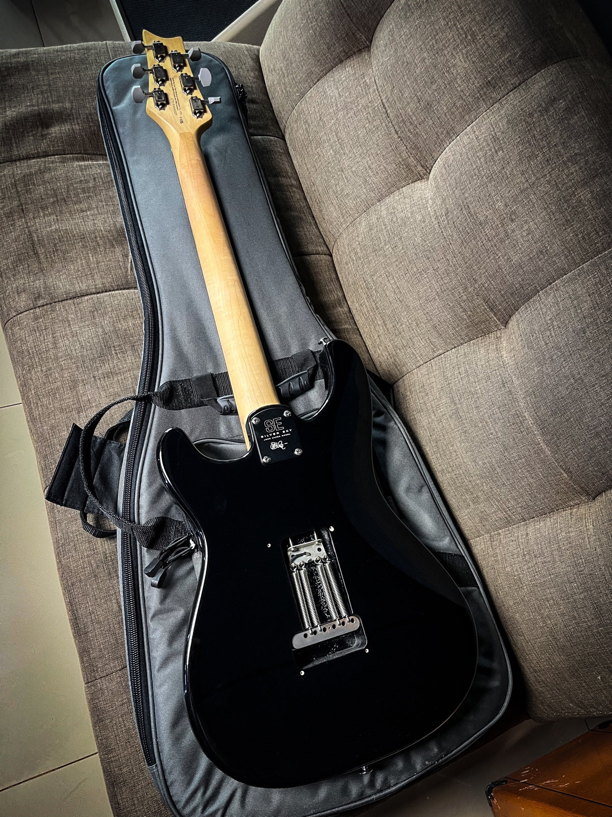 Prs SE Silversky Black Piano