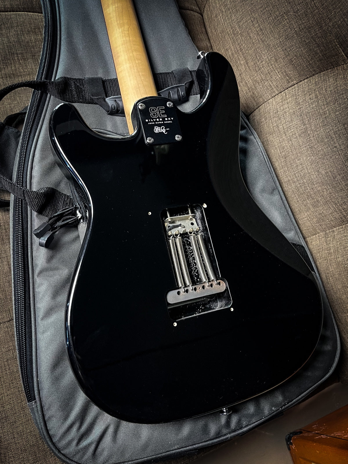 Prs SE Silversky Black Piano