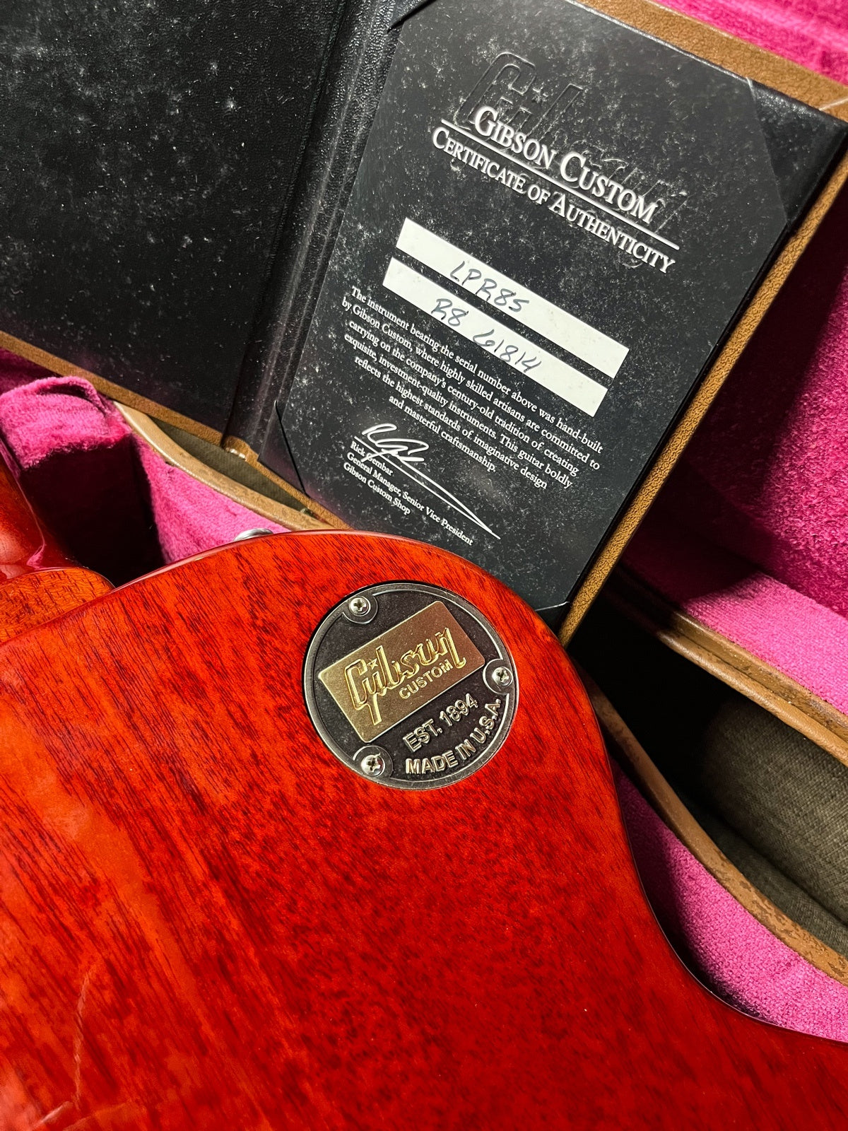 Gibson Lespaul Customshop Reissue 1958