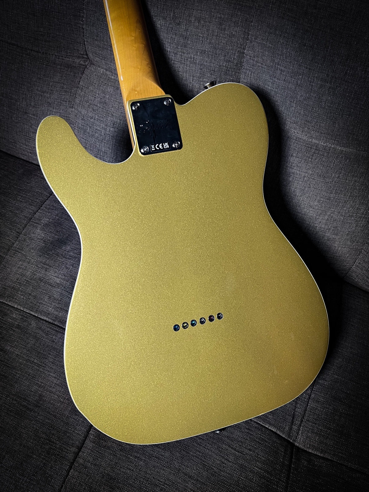 Squier FSR Classic Vibe 60s Custom Telecaster Electric Guitar, Laurel FB, Aztec Gold