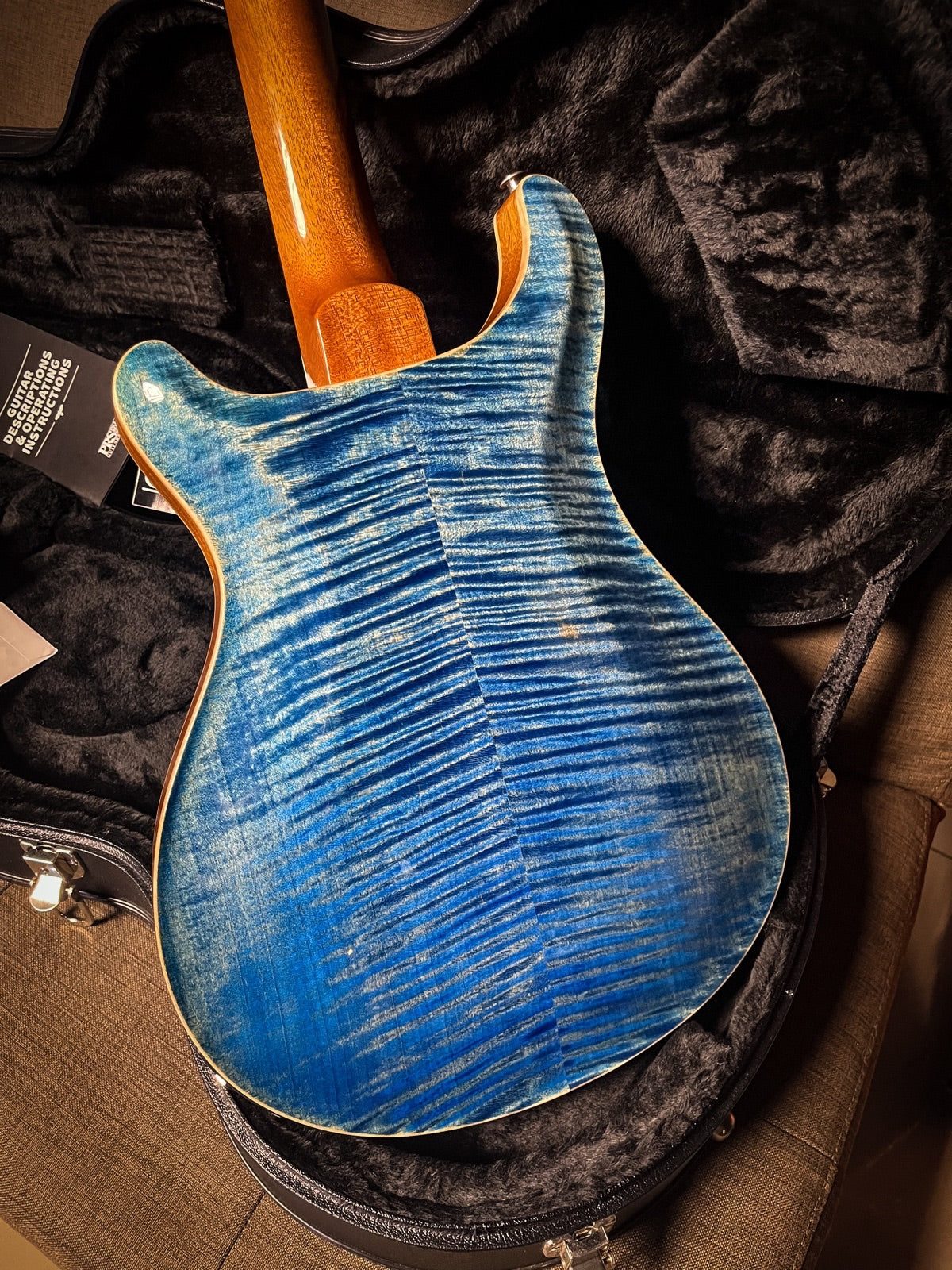 PRS Hollowbody II Piezo USA Fade Blue Denim