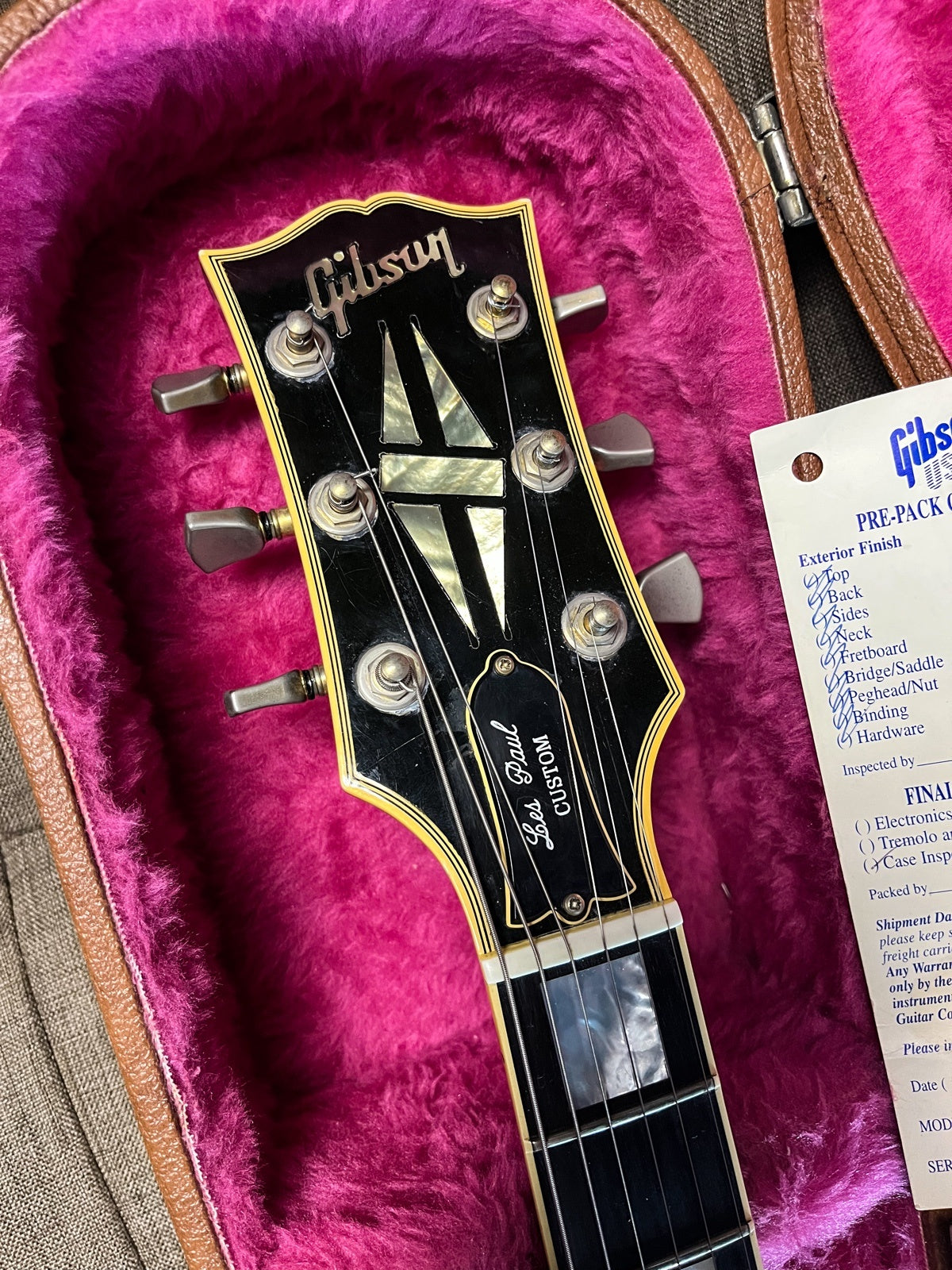 Gibson Lespaul Custom Black Beauty