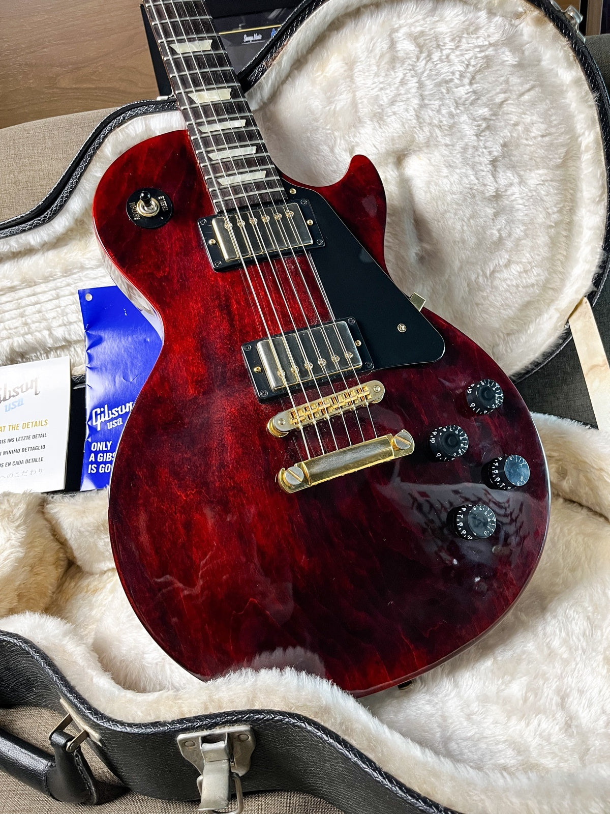 Gibson Lespaul Studio Red Wine