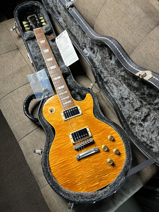 Gibson lespaul standard premium plus trans amber