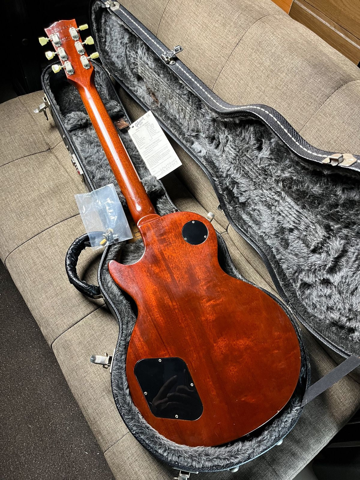 Gibson lespaul standard premium plus trans amber