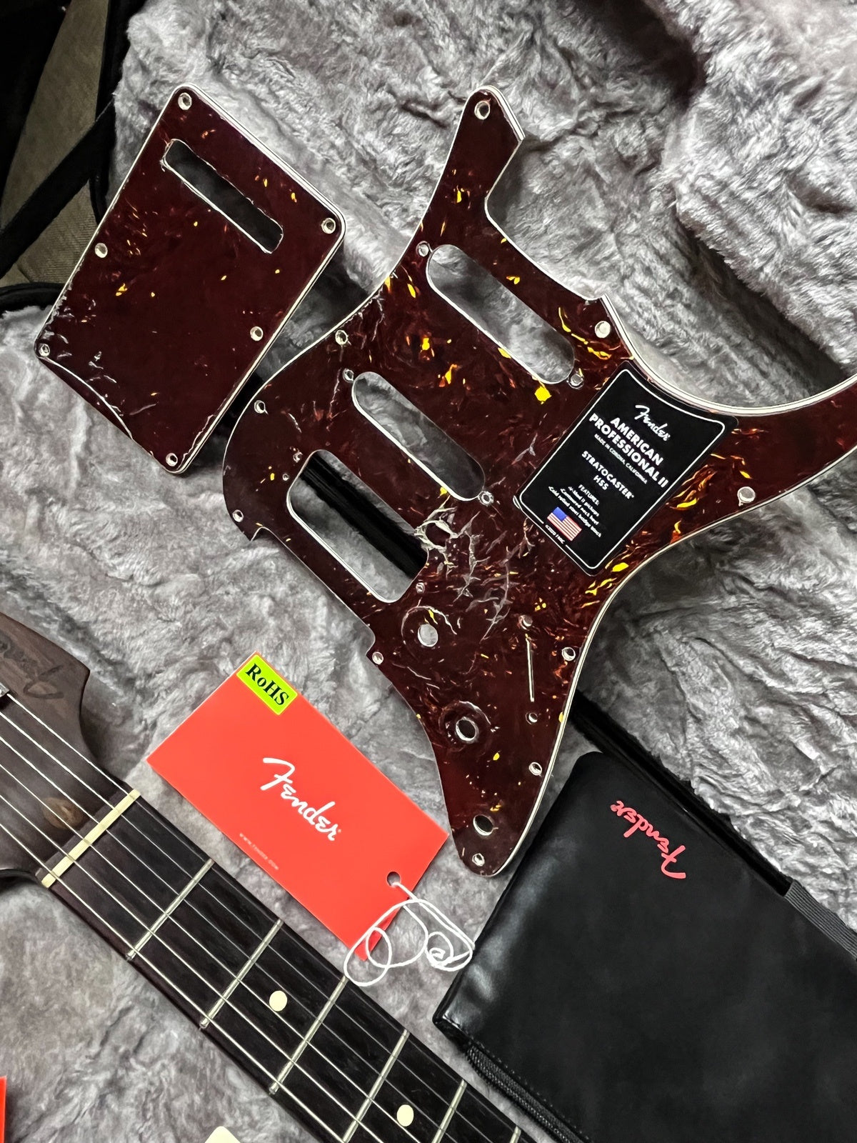 Fender stratocaster american professional II hss full rosewood neck limited edition