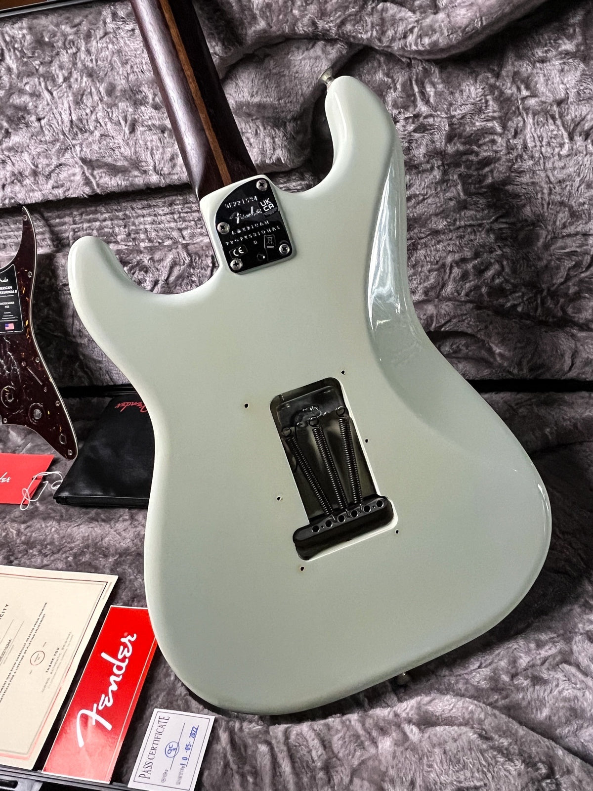 Fender stratocaster american professional II hss full rosewood neck limited edition