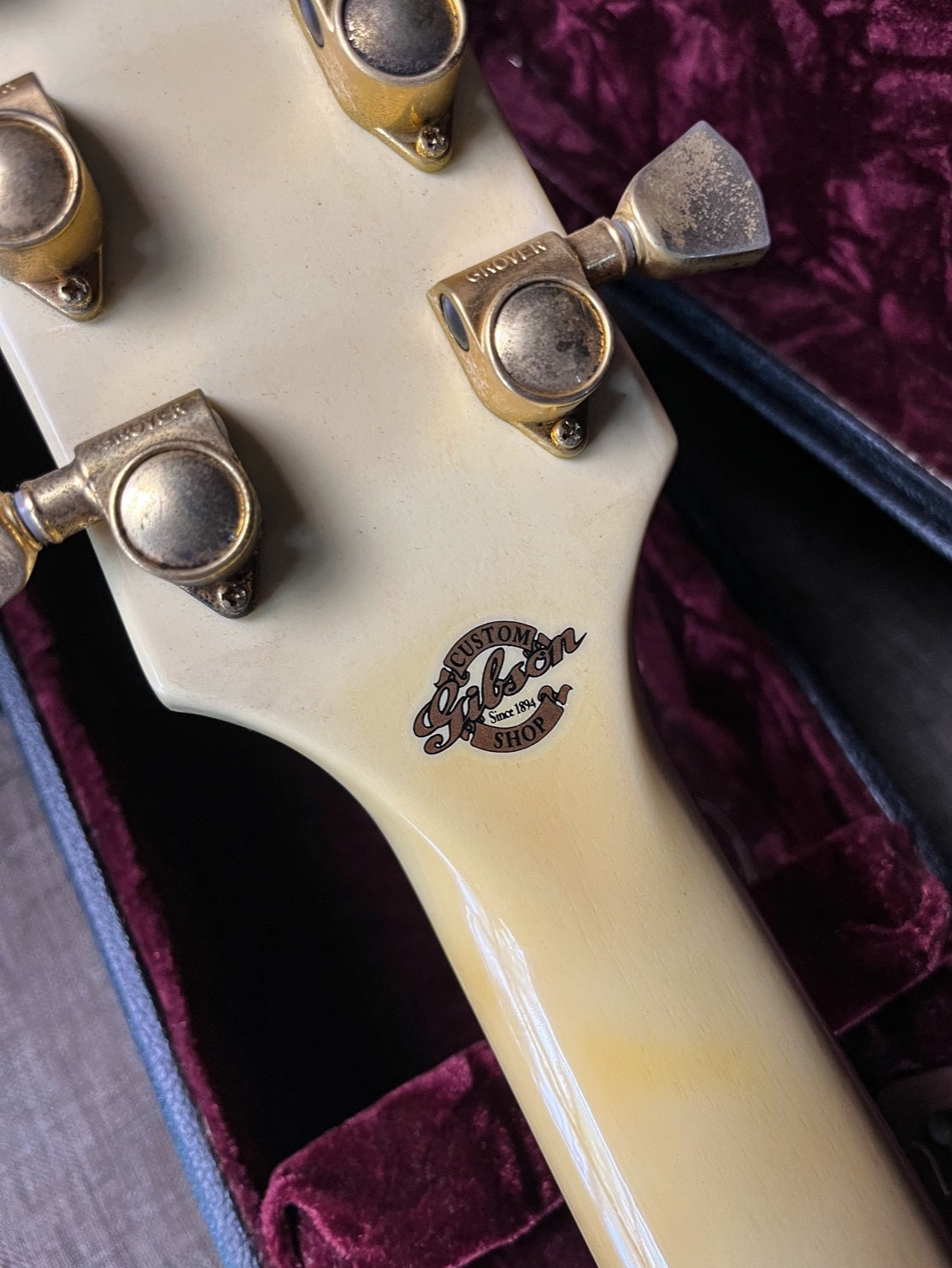 Gibson Customshop Lespaul Custom Alpine white