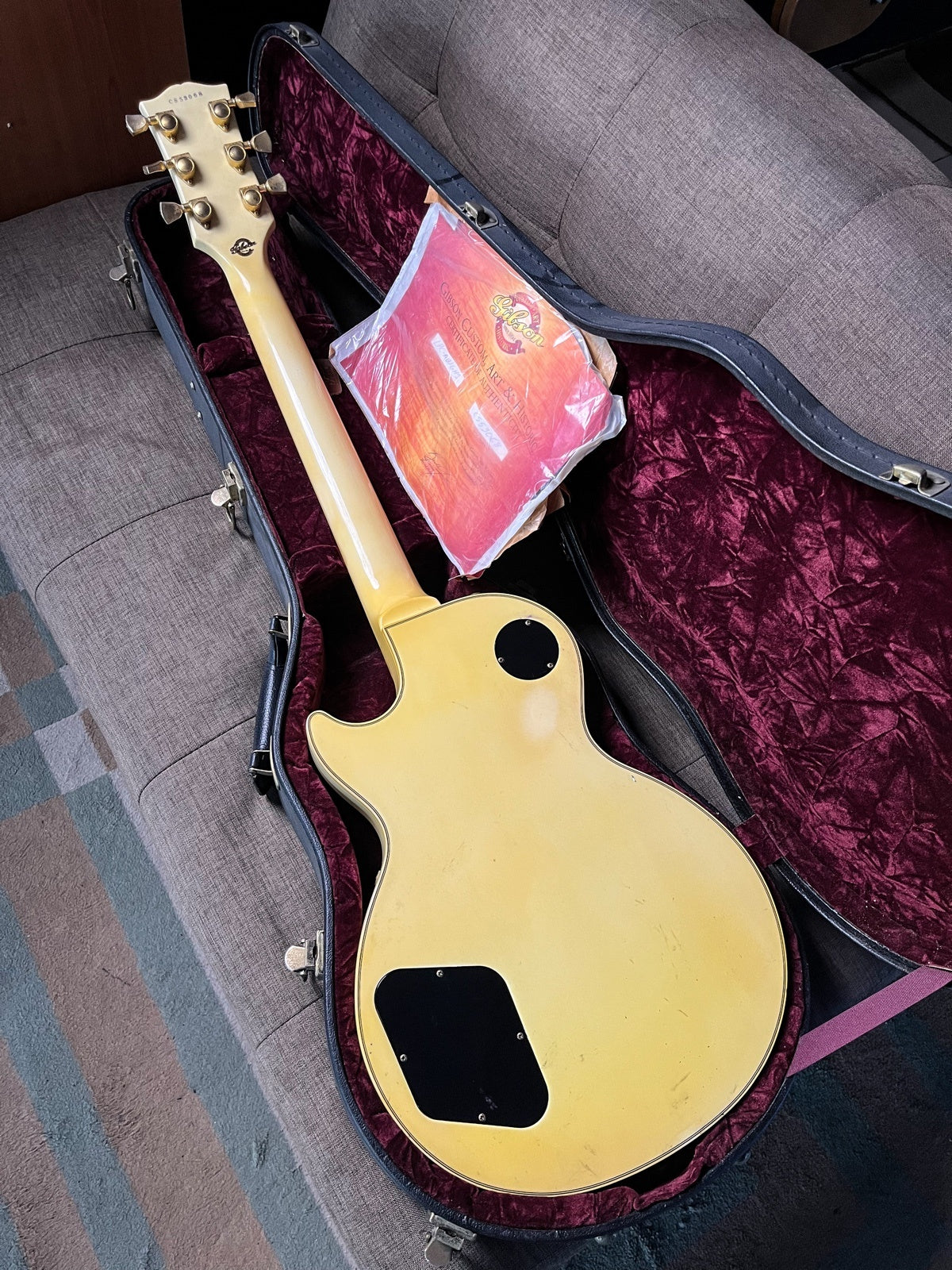 Gibson Customshop Lespaul Custom Alpine white