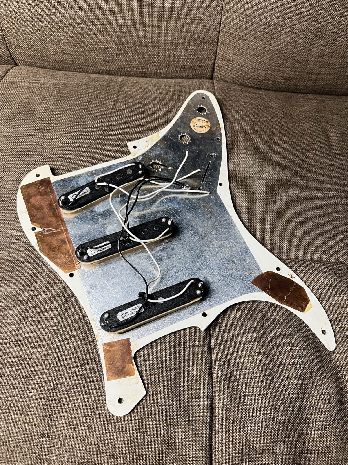 Seymour duncan ssl 3 set incl pickguard