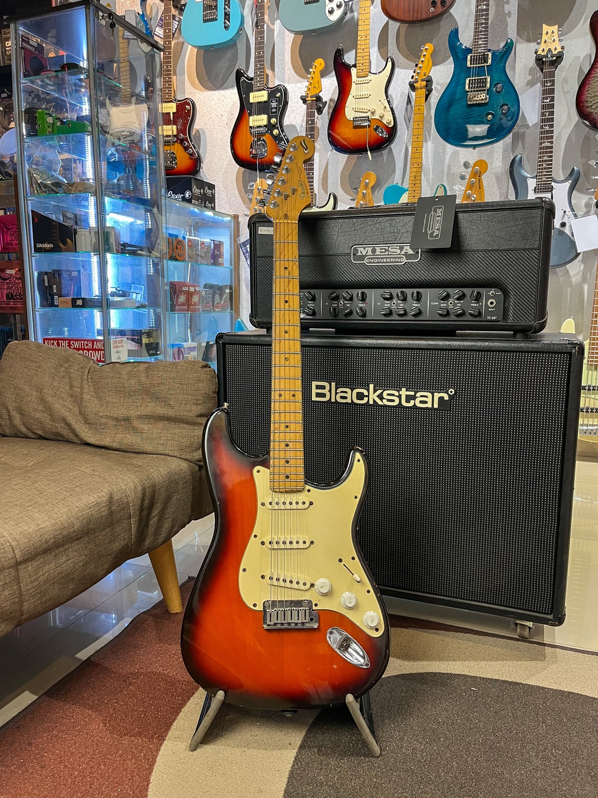 FENDER STRATOCASTER AMERICAN STANDARD 40th ANNIVERSARY (player condition)