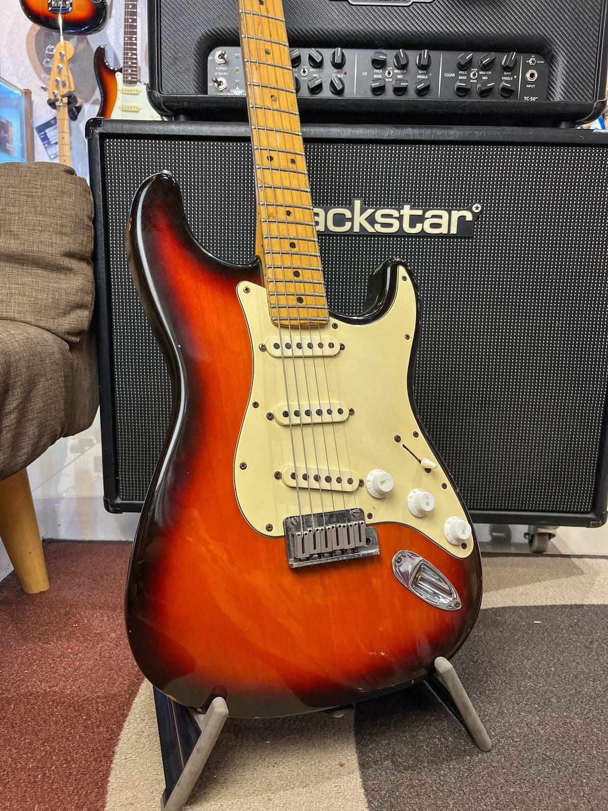 FENDER STRATOCASTER AMERICAN STANDARD 40th ANNIVERSARY (player condition)