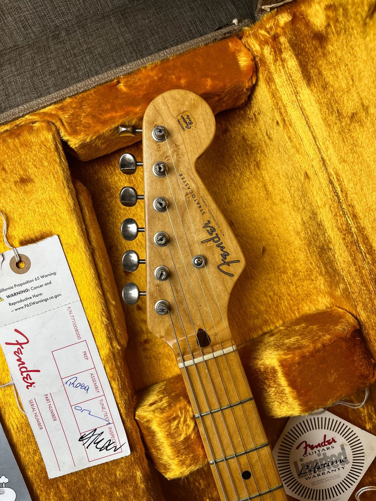 Fender Stratocaster Customshop 1954 NOS 1995 John Page Era