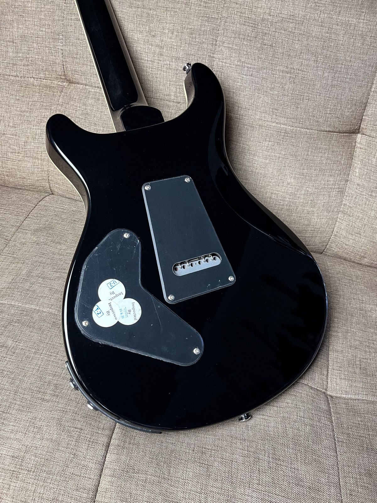PRS SE Custom 24 Semi Hollow Piezo Charcoal Burst