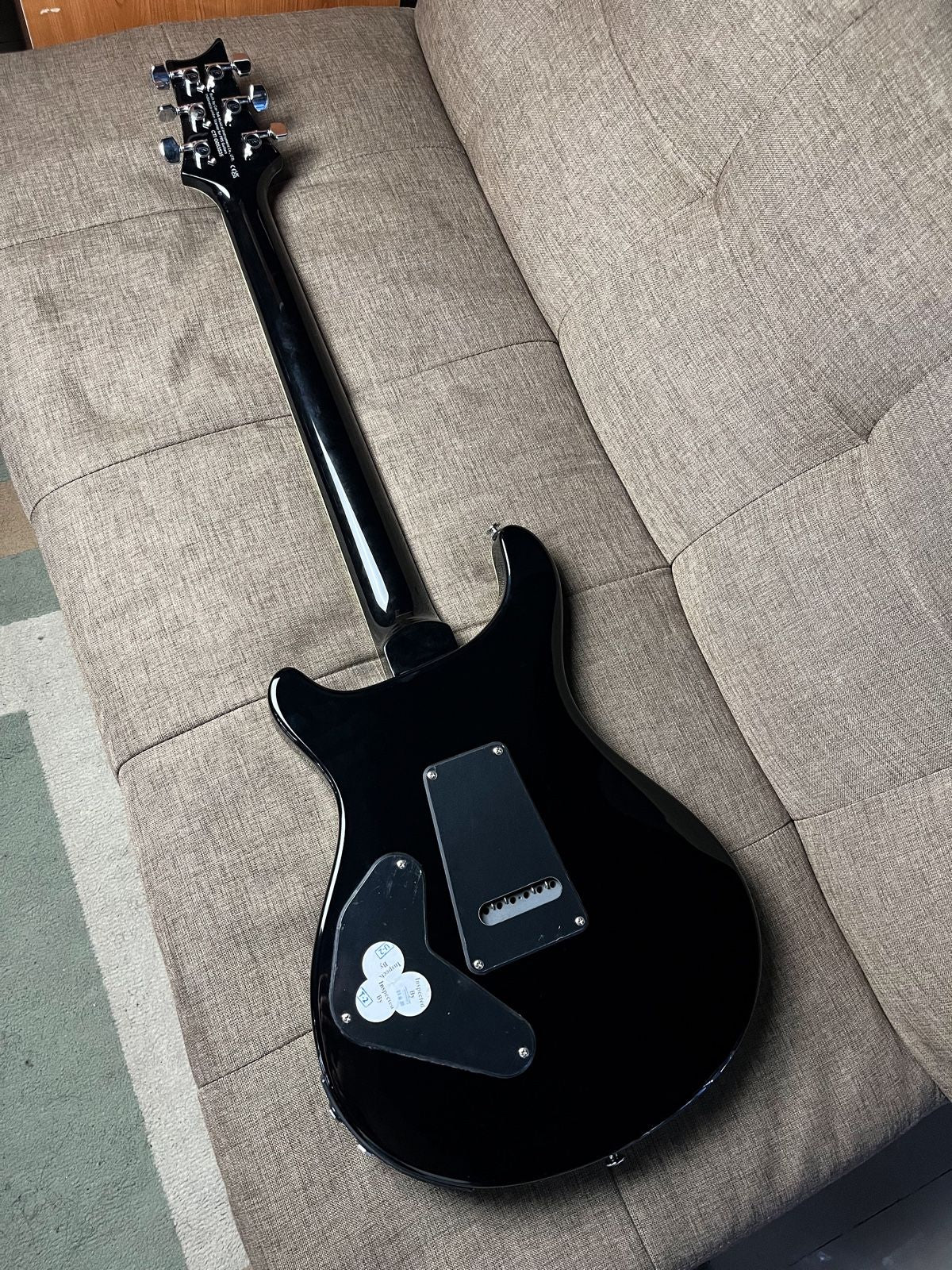 PRS SE Custom 24 Semi Hollow Piezo Charcoal Burst