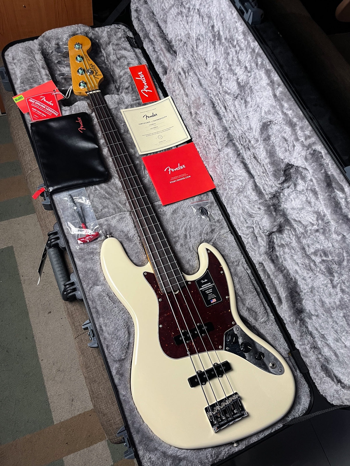 Fender American Pro II Fretless Jazz Bass
