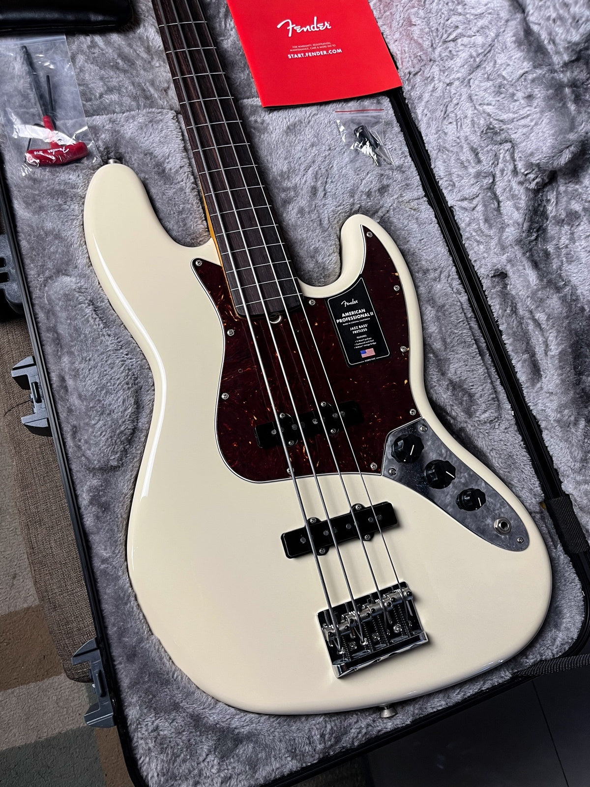 Fender American Pro II Fretless Jazz Bass