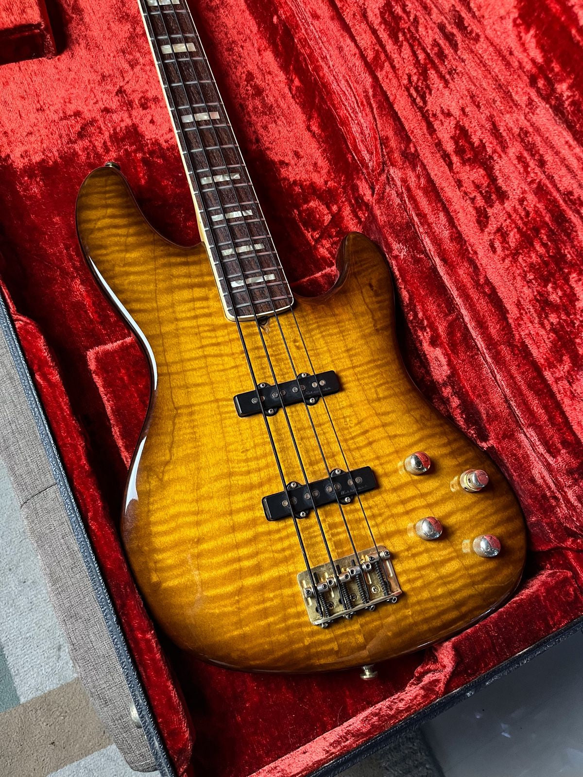 Fender Jazzbass American Deluxe FMT