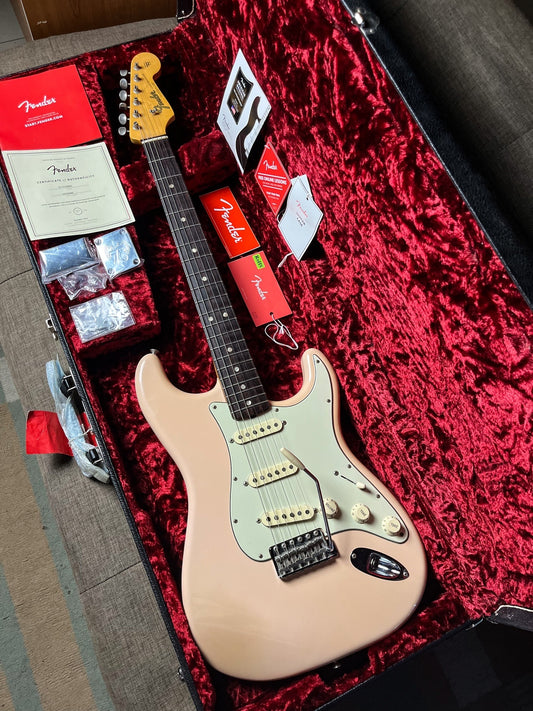 Fender stratocaster american original 60s shell pink