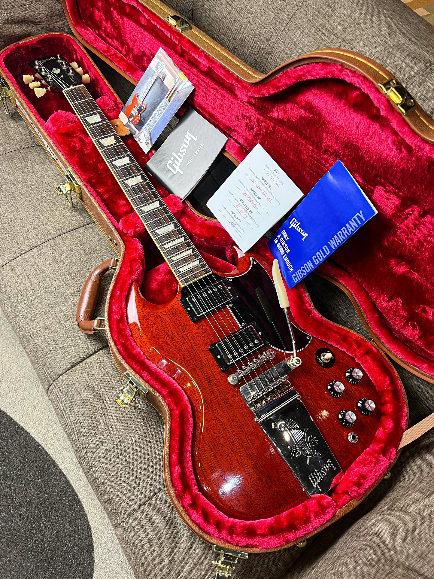 Gibson SG Standard '61 Maestro Vibrola