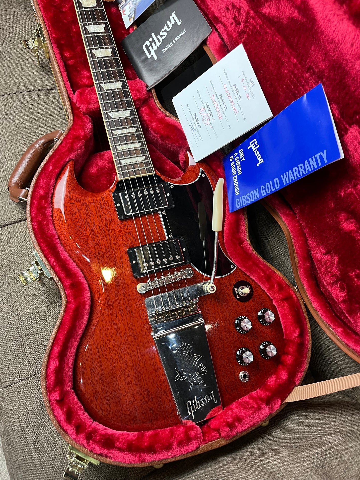 Gibson SG Standard '61 Maestro Vibrola