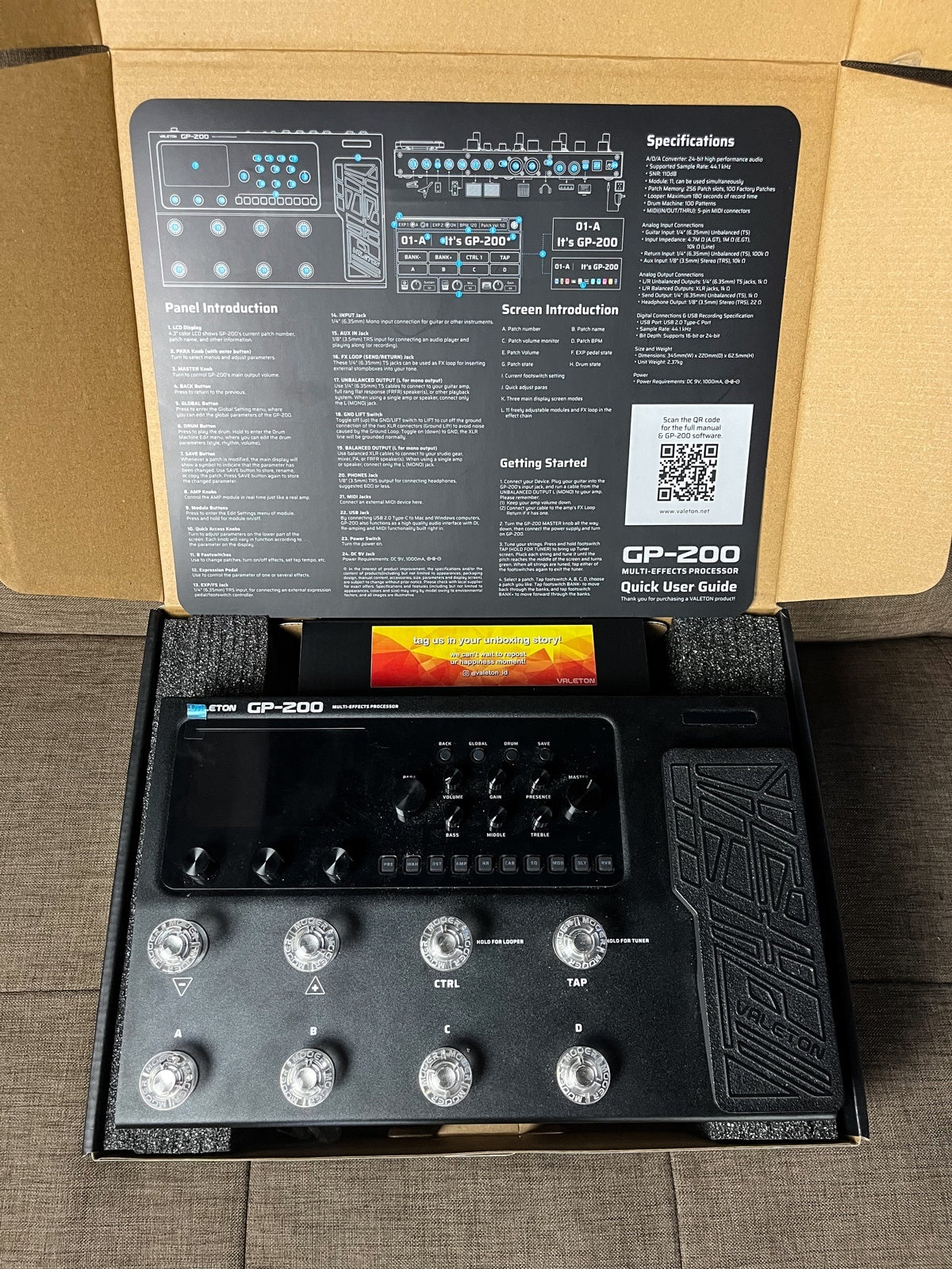 Valeton GP 200 USED