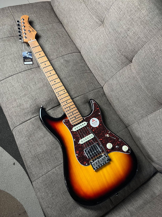BACCHUS UNIVERSE GS-2EX-RSM/M TRI TONE SUNBURST
