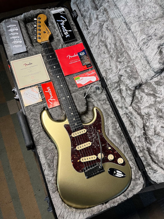 Fender stratocaster american elite champagne