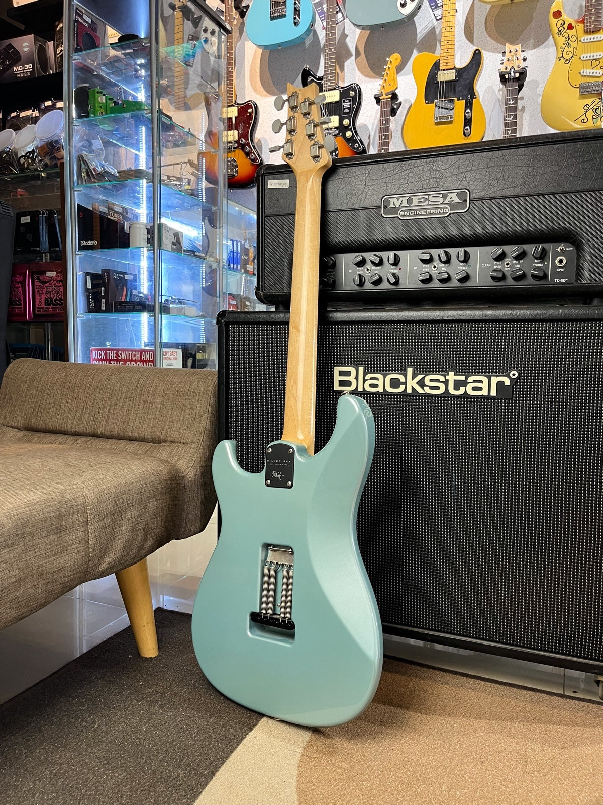 PRS SilverSky John Mayer Signature Polar Blue