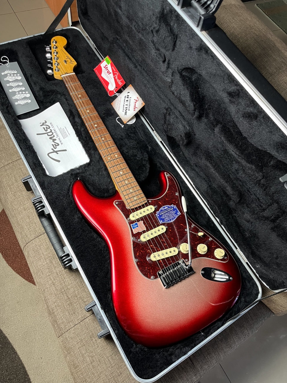 Fender Stratocaster American Deluxe 2013 Rare Colour