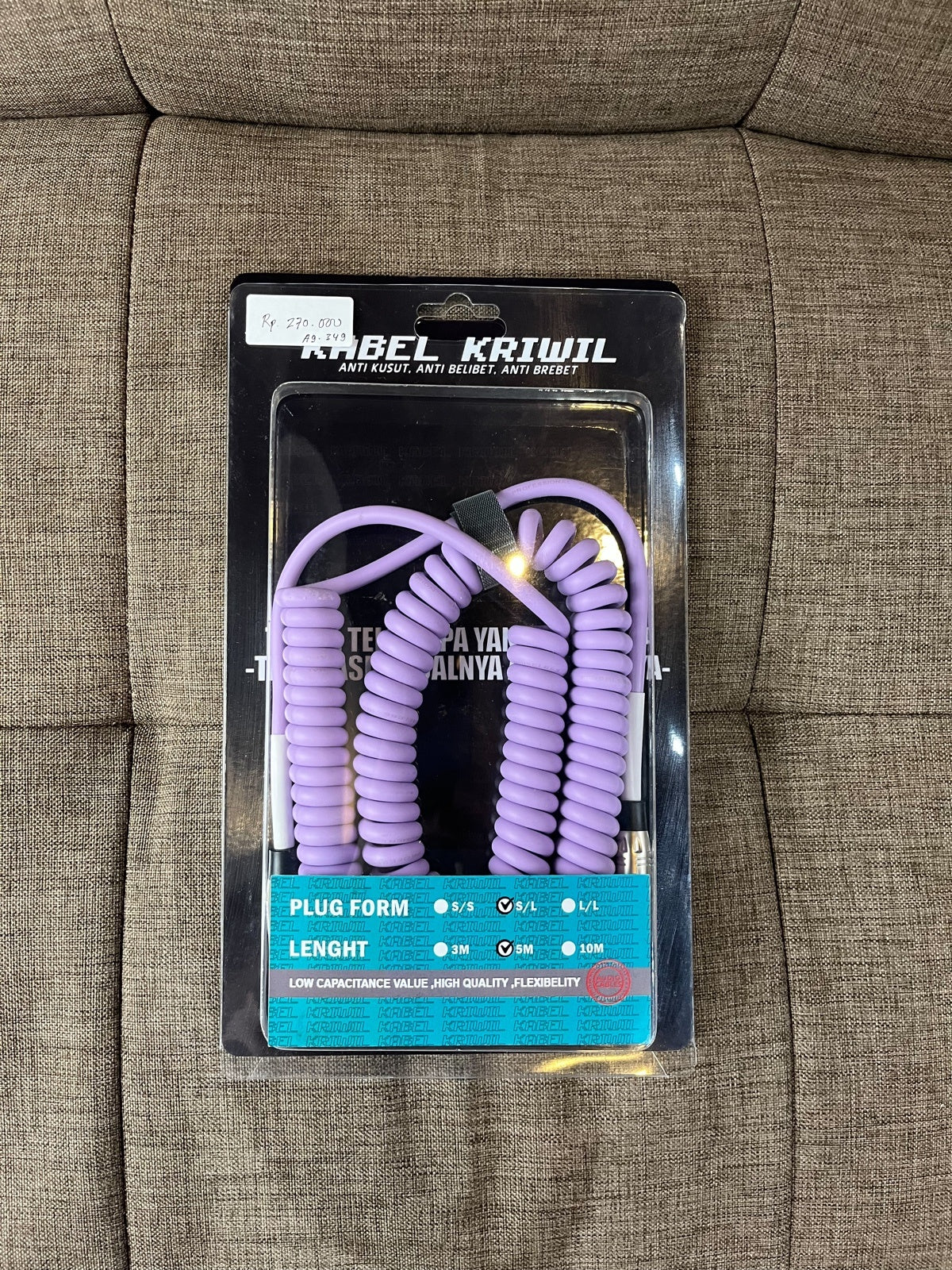 Kabel Kriwil 5M Purple