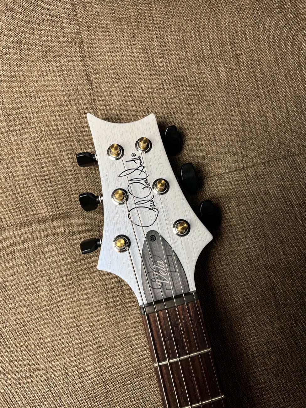 PRS S2 Vela Semi Hollow Pearl White USA 2025